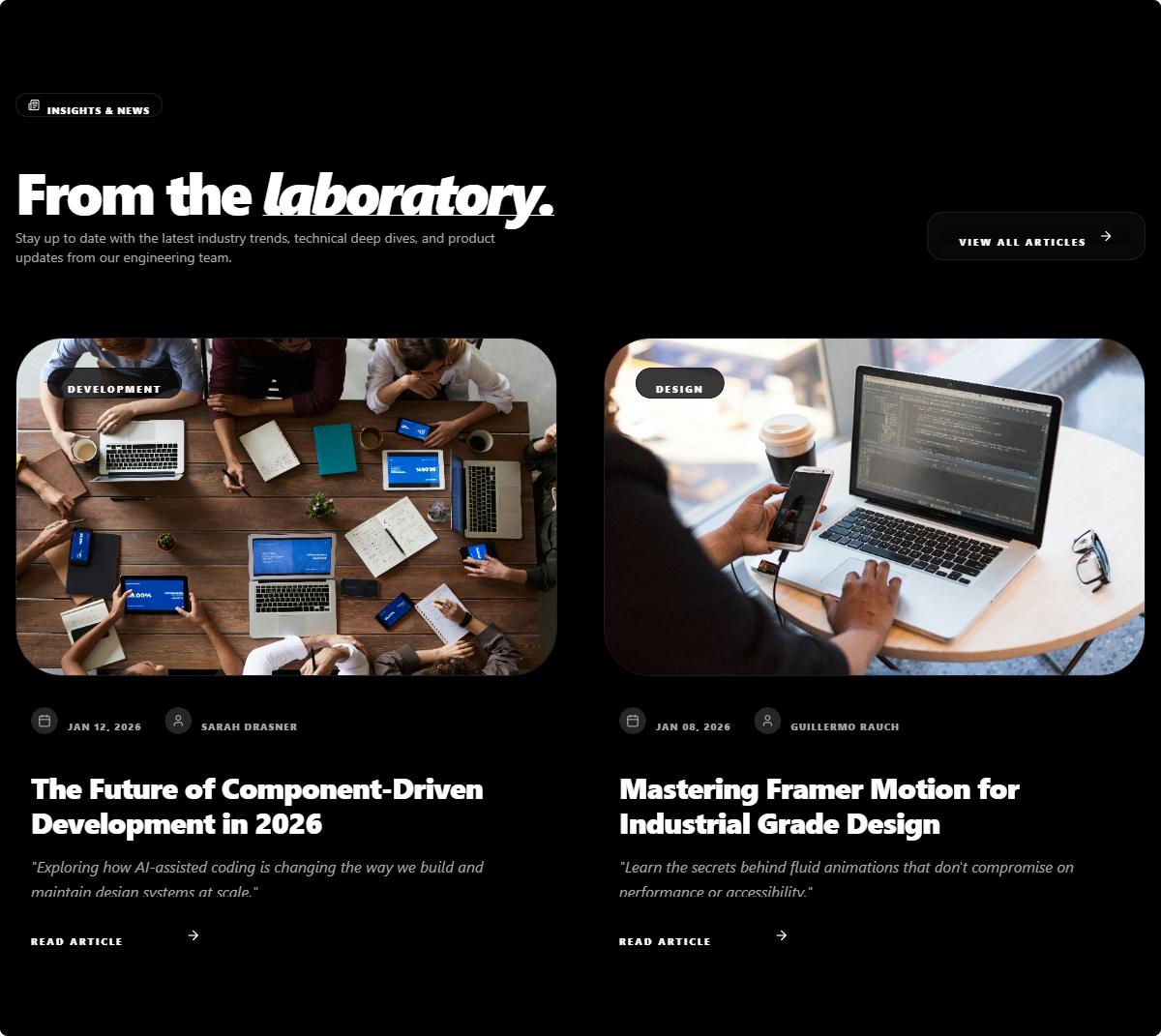 Landscape Featured Articles